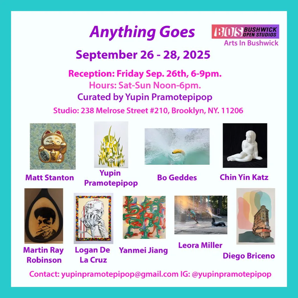 Hero artwork by Anything Goes Group Exhibition/ BOS2025