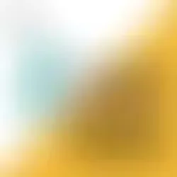 Blurred gradient background transitioning from pale blue and white to golden yellow.