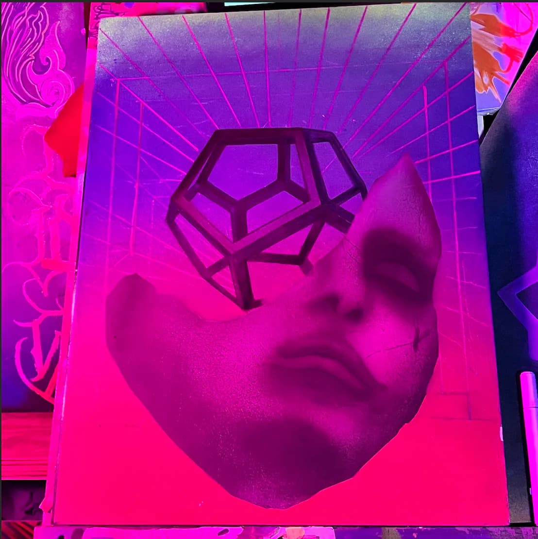 Artwork 01 by ER Geometric Art Studio