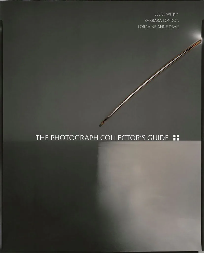 Book cover for 'The Photograph Collector's Guide' by Lee D. Witkin, Barbara London, and Lorraine Anne Davis, featuring a paintbrush against a gray background.